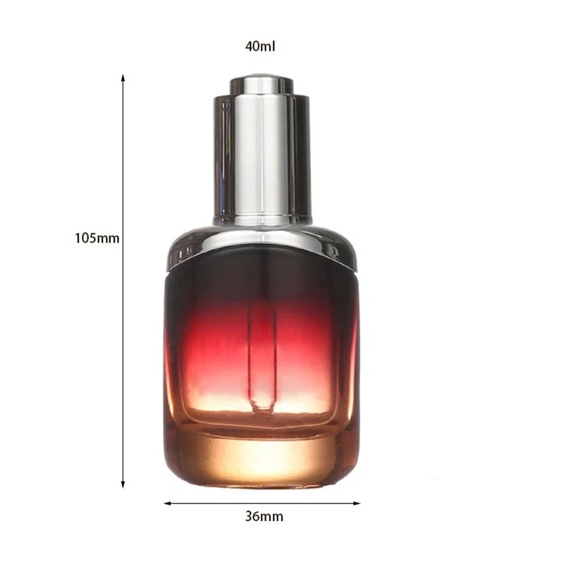 rectangle dropper bottle